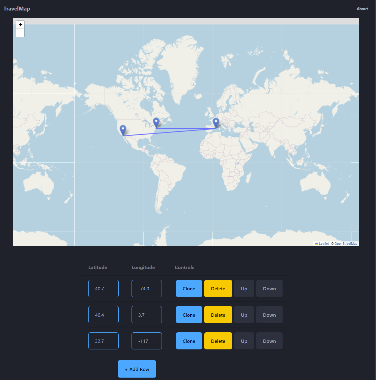 The State of TravelMap