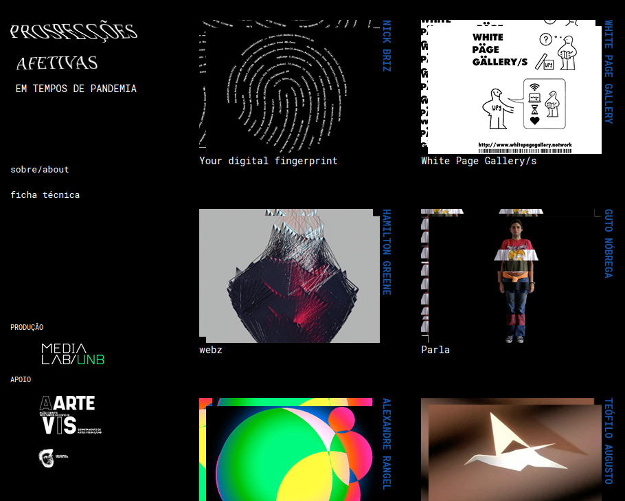 Prospeccoes Afetivas em Tempos de Pandemia @ MediaLab UnB