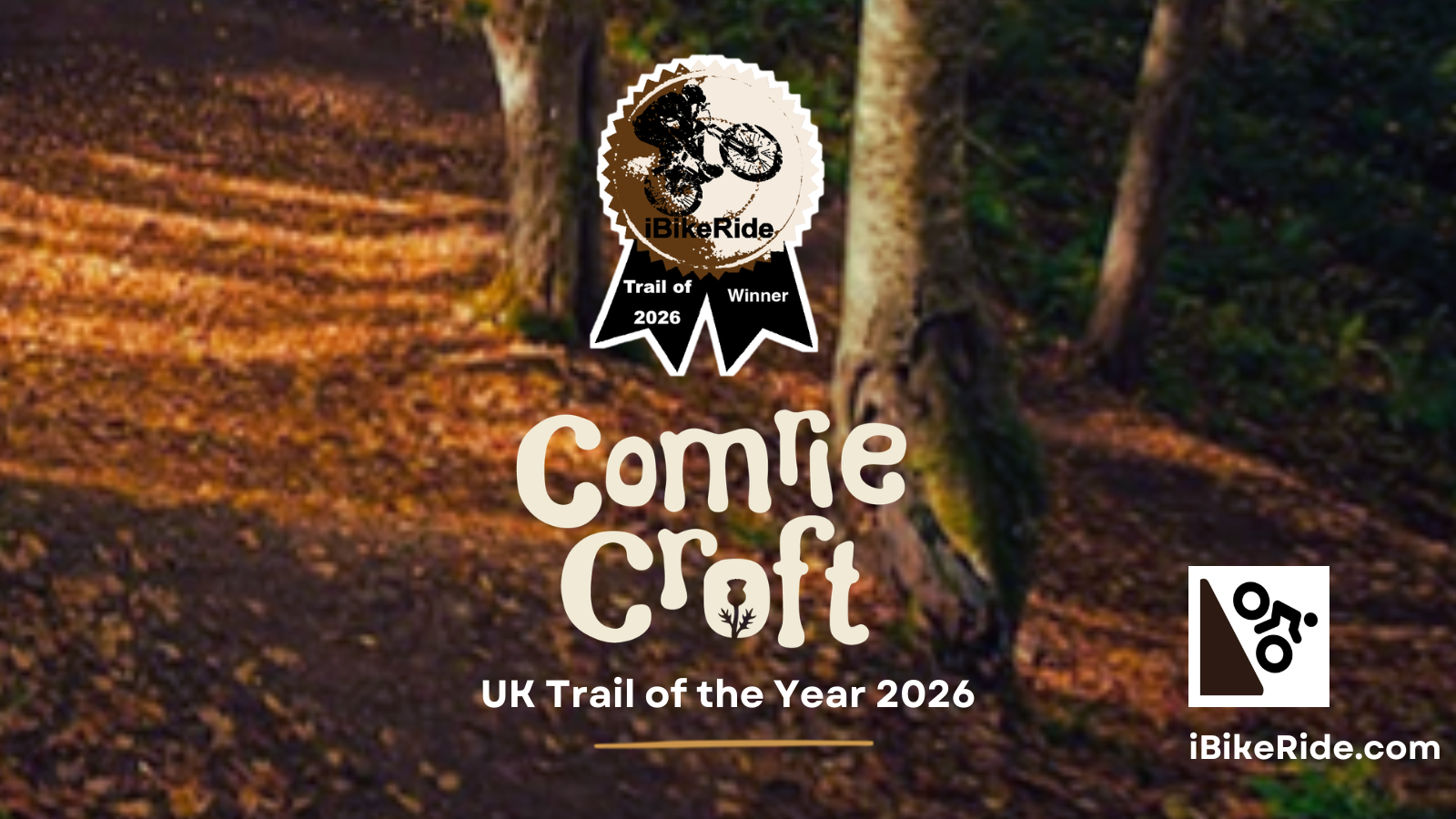 Comrie Croft Named iBikeRide UK Trail of the Year 2026
