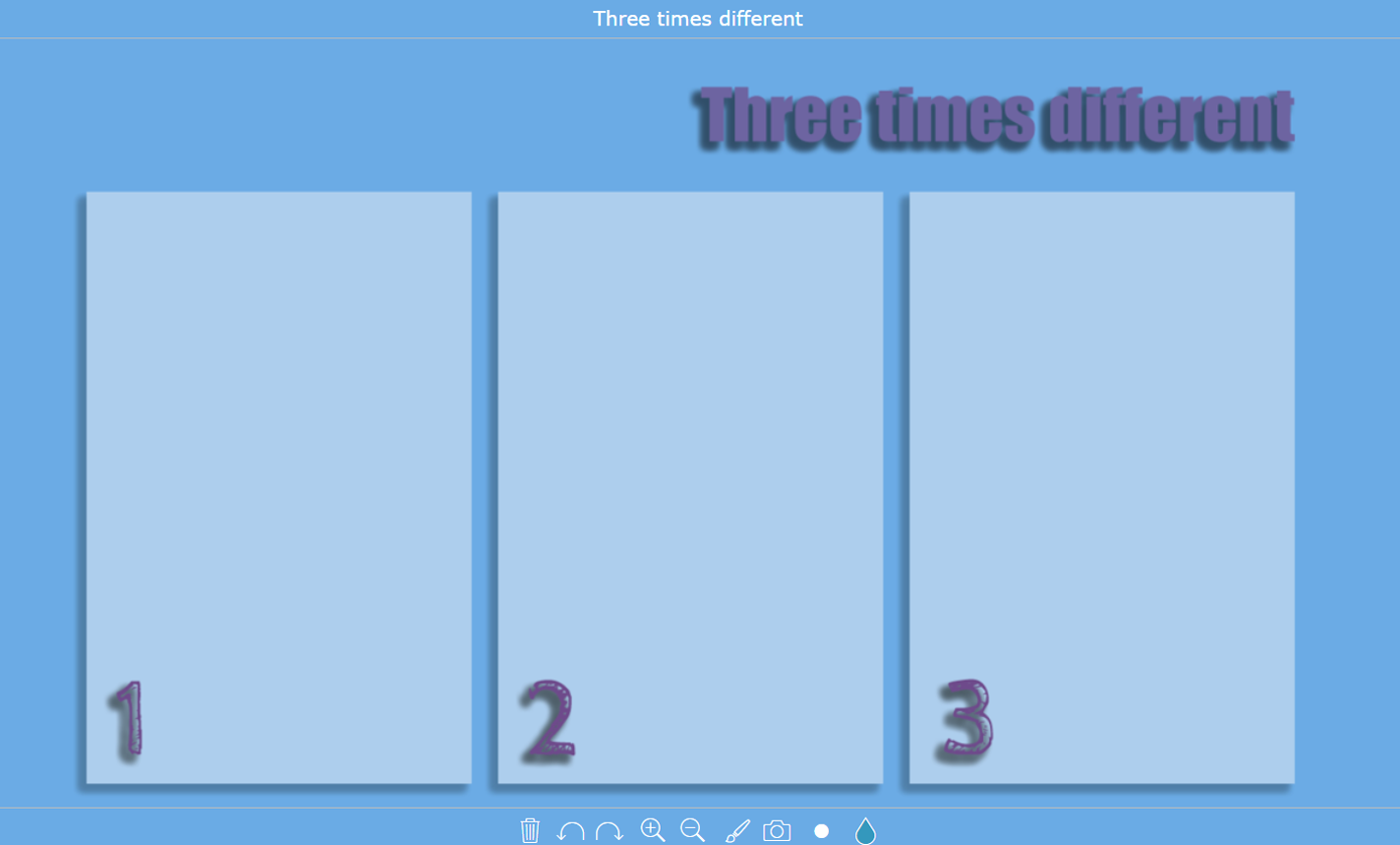 digital exit ticket - 3 times Different