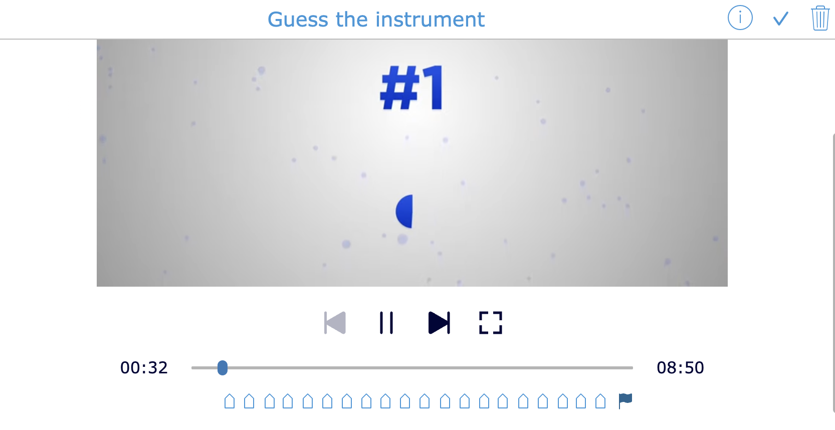 video quiz- guess the instruments