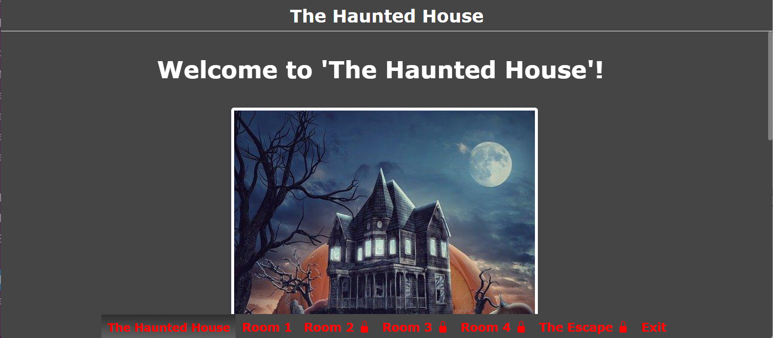 Webquest Haunted House
