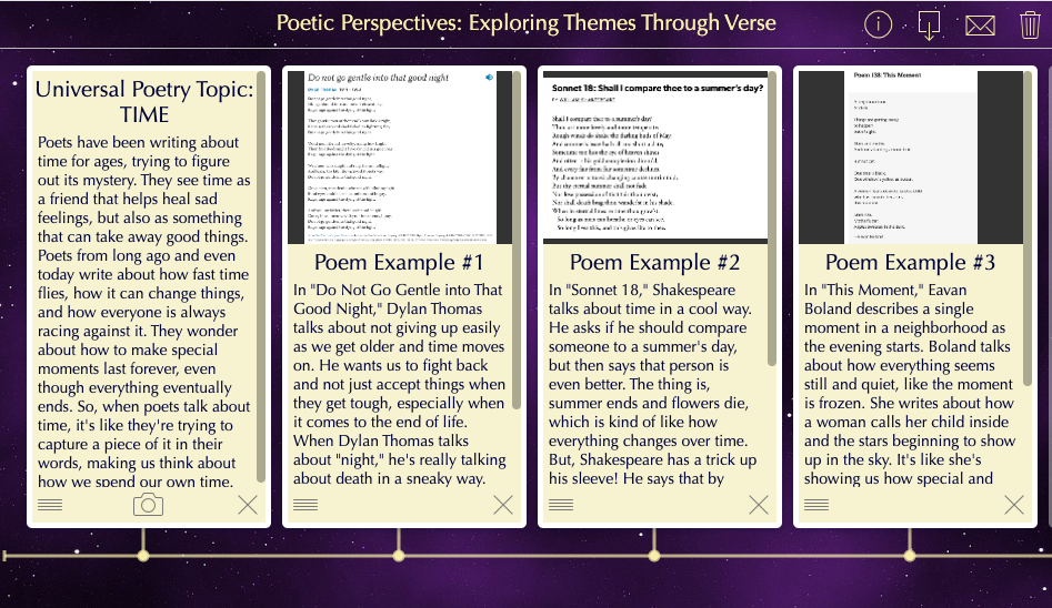 Poetry Timeline