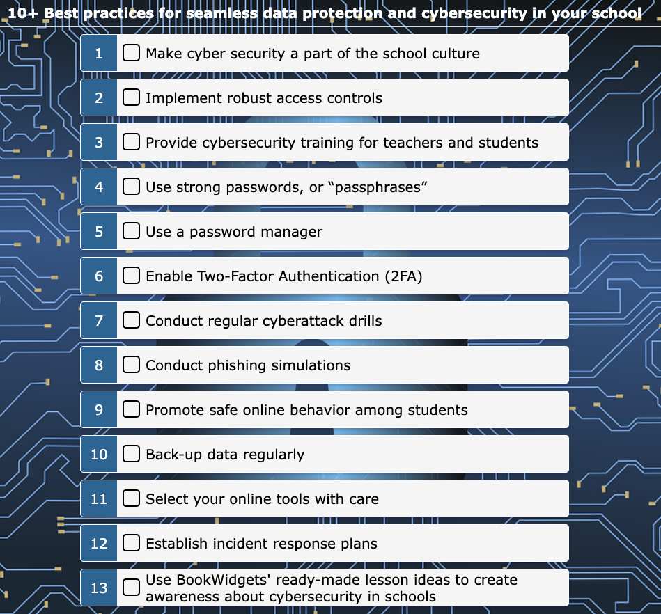 Best Practices for Seamless Data Protection and Cybersecurity in your school