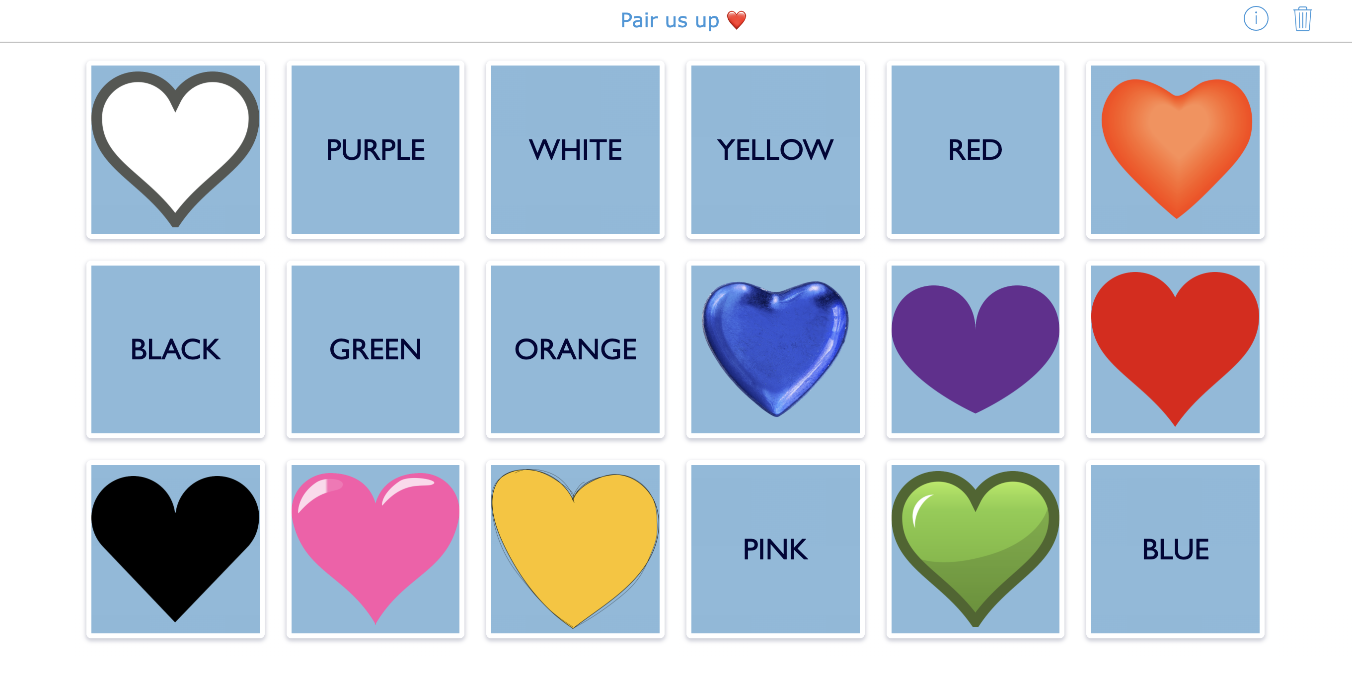 Pair Us Up - valentine’s day classroom activity