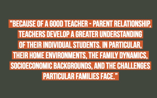 Teachers Partnering with parents