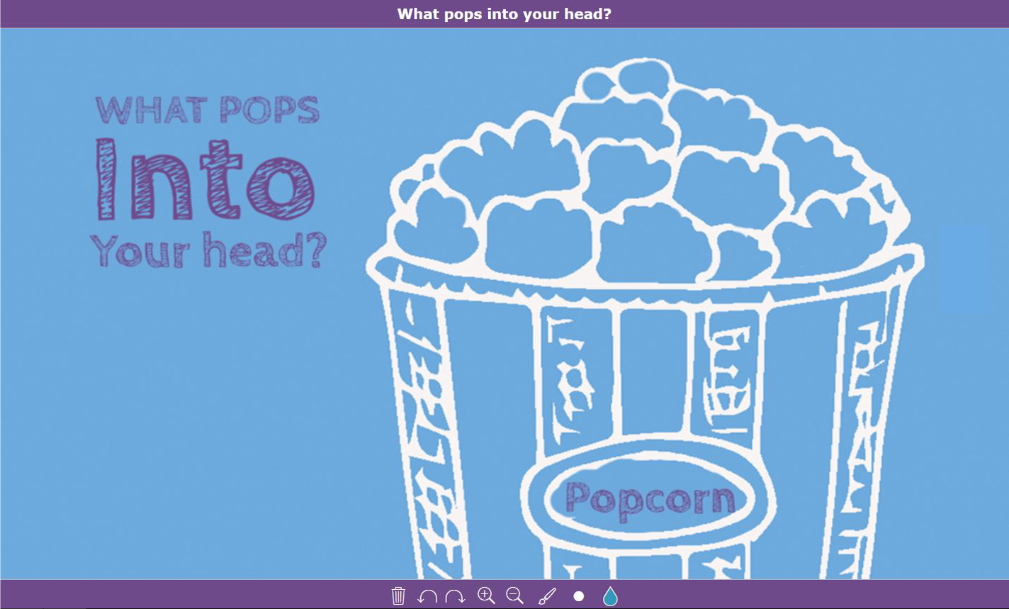 digital exit ticket - Popcorn