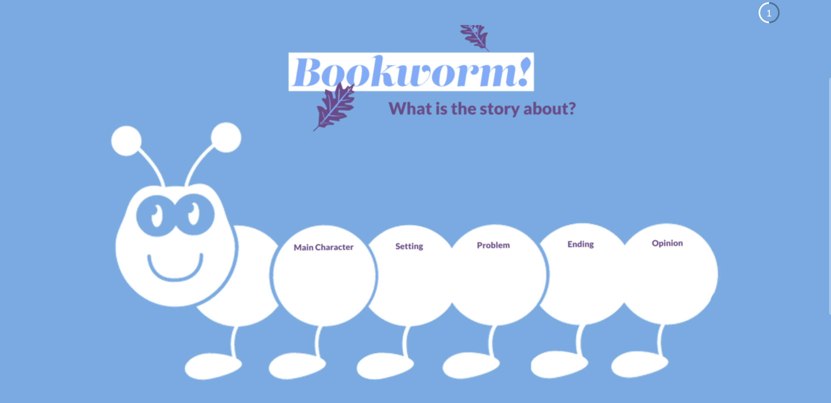 digital exit ticket created with BookWidgets - Book assignment