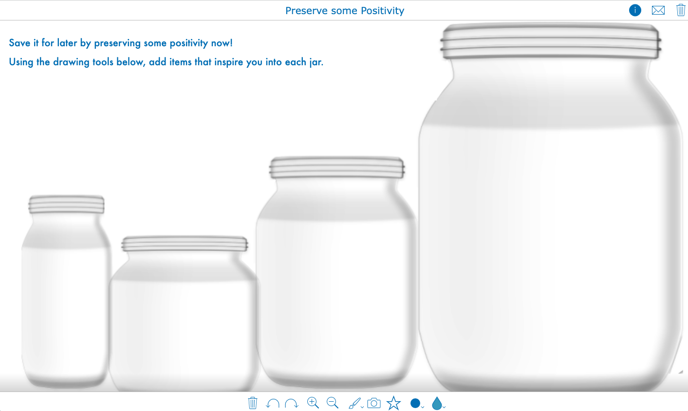 Jars of Positivity Whiteboard