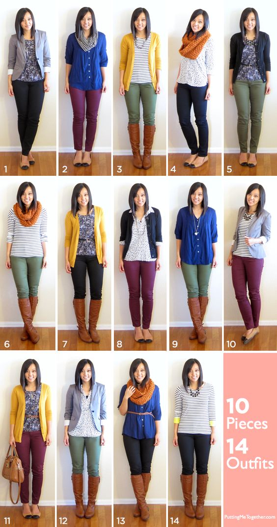 7 Pieces 7 Outfits - Putting Me Together