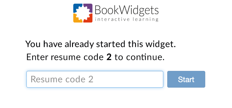 student view resume codes