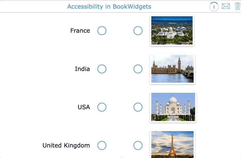 BookWidgets Accessibility AltAI