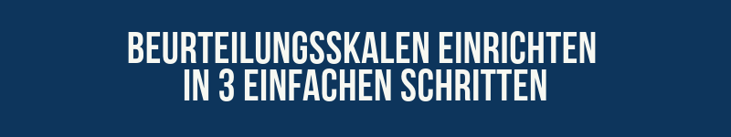 Bewertungsschlüssel in BookWidgets einrichten