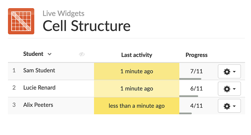 Word search widget - Live widgets dashboard bookwidgets