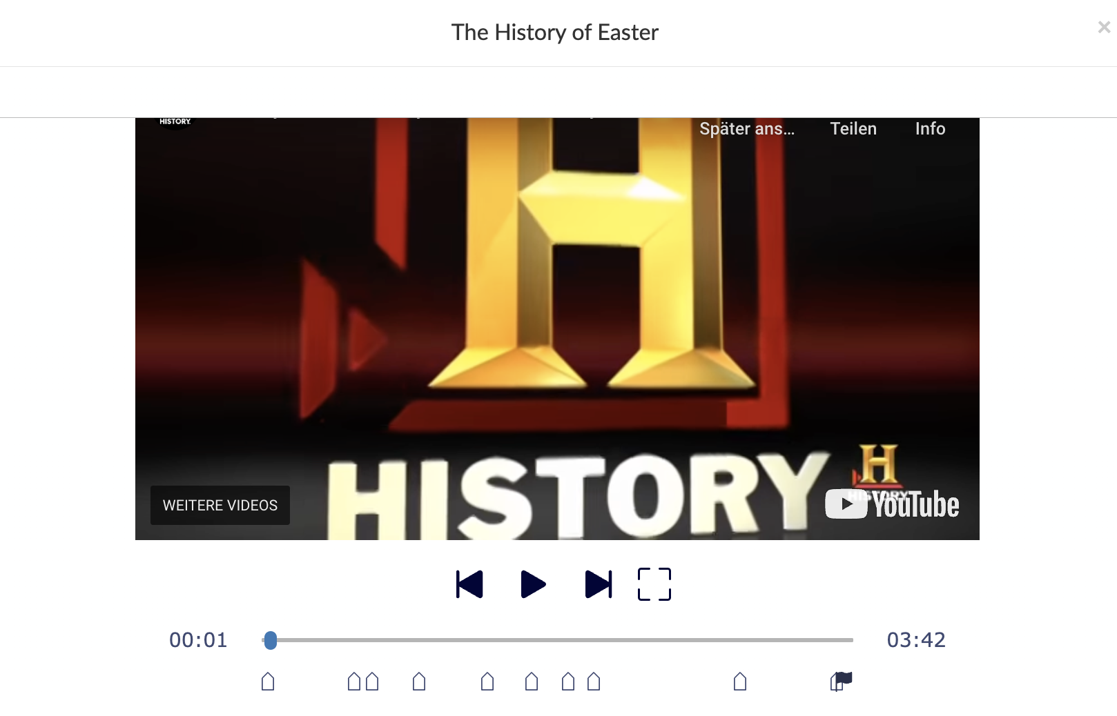 Video Quiz- easter