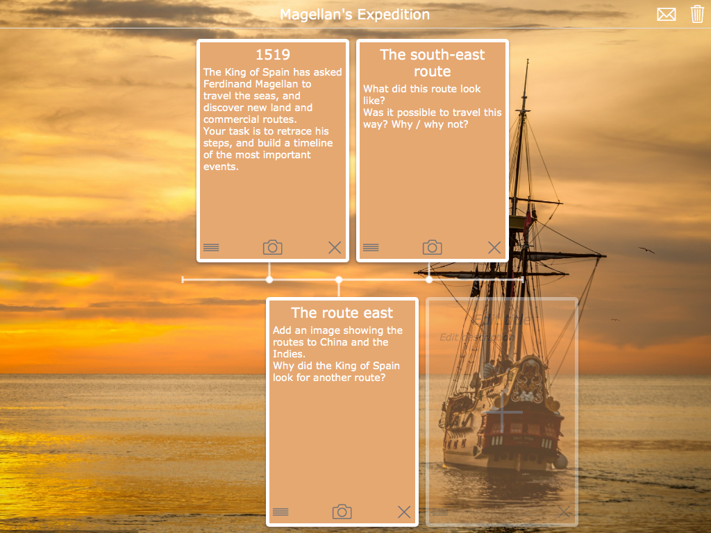 editable timeline exercise