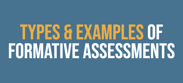 types and examples of formative assessments