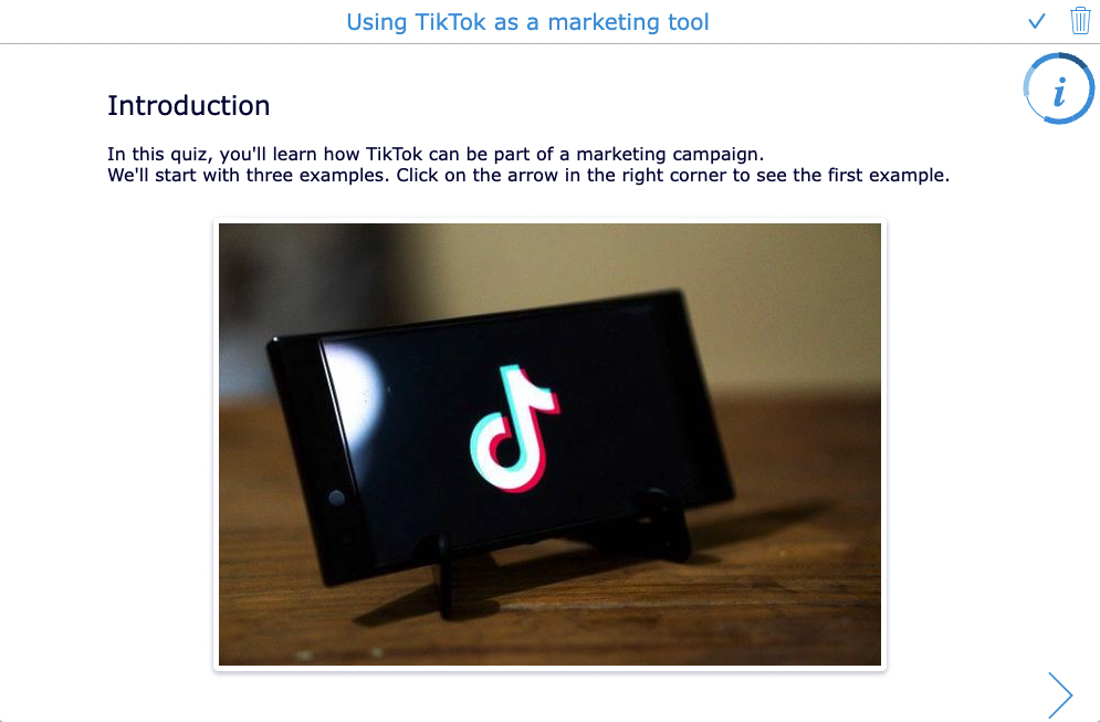 TikTok lesson idea - Economics - Marketing