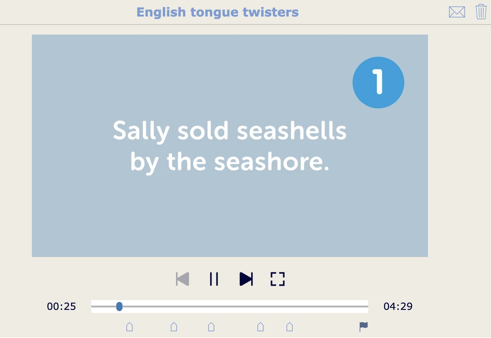 ESL English tongue twisters Video Quiz