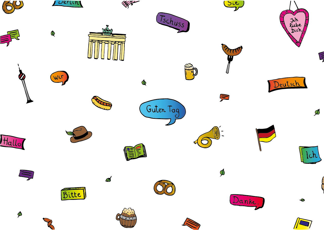 Lesson background image for German