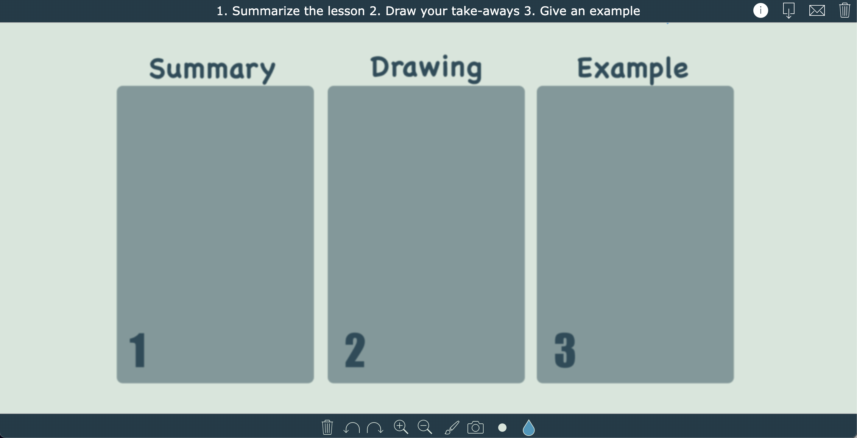 exit ticket - 3 times different