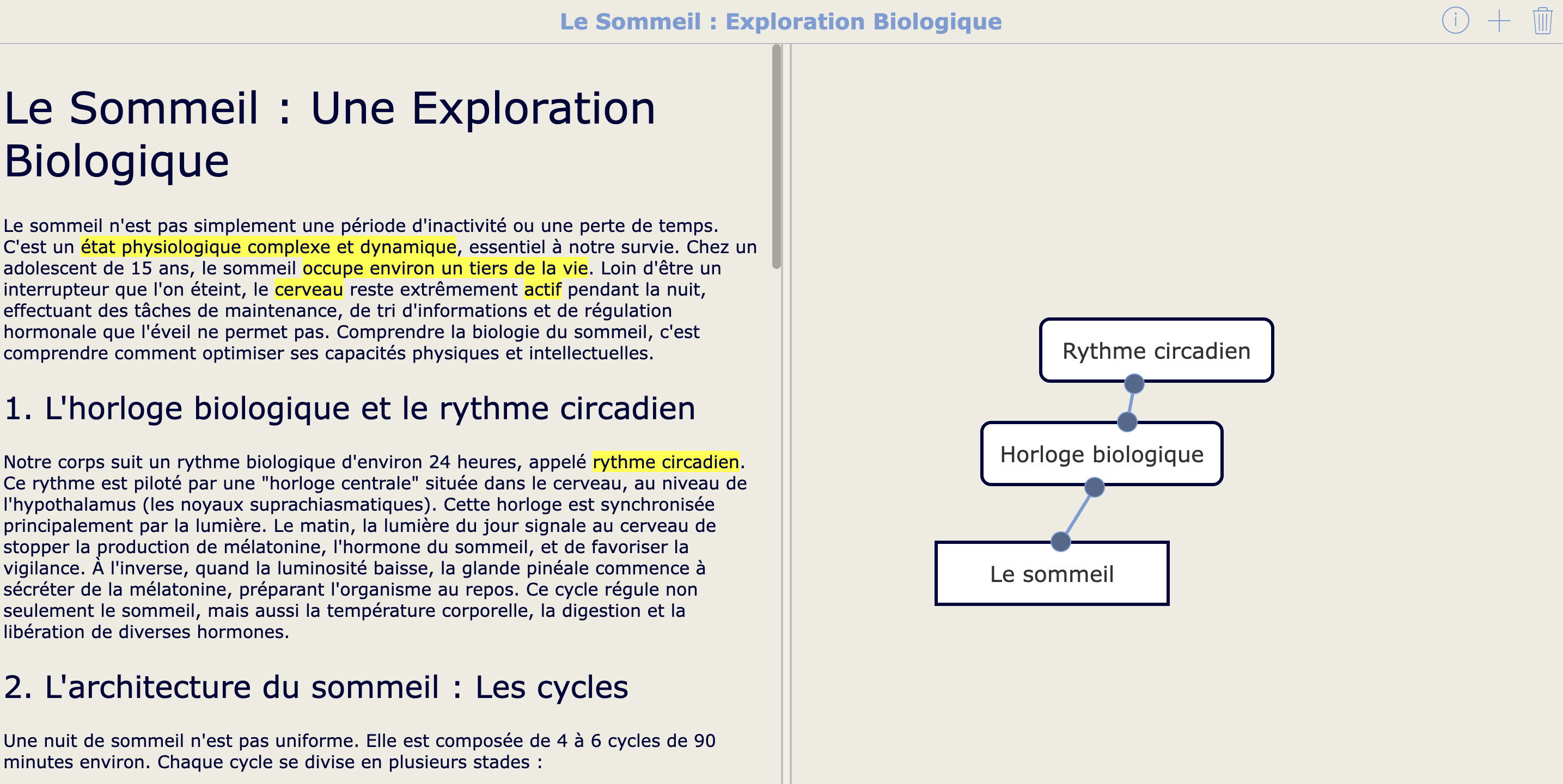 Pratiquez la compréhension de lecture avec une activité de carte mentale