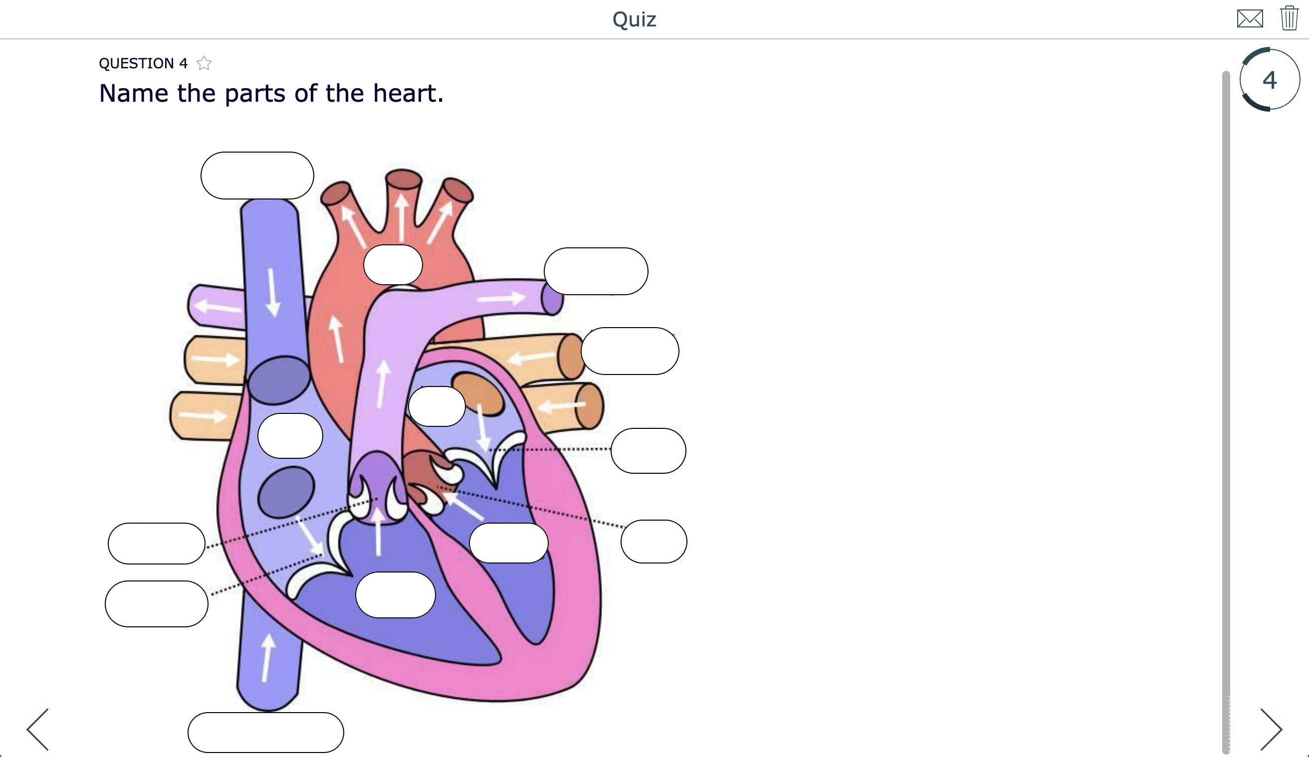 Quiz with diagrams