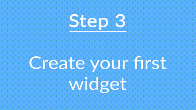 Create you first widget in Microsoft Teams