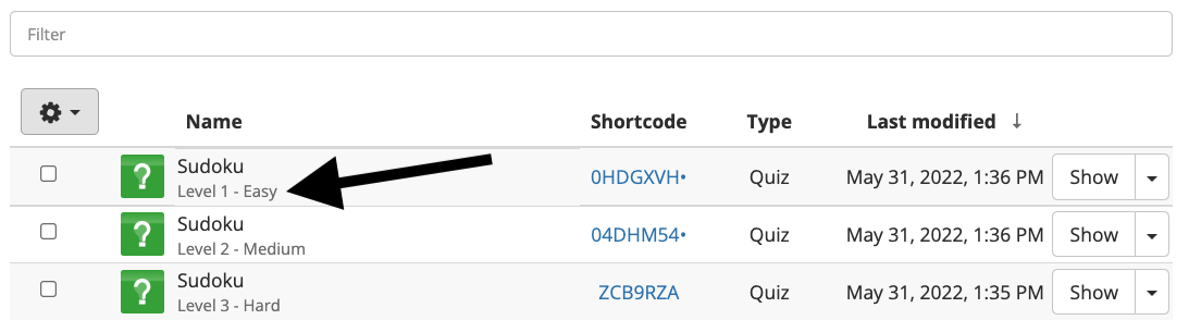 Widget-Beschreibung