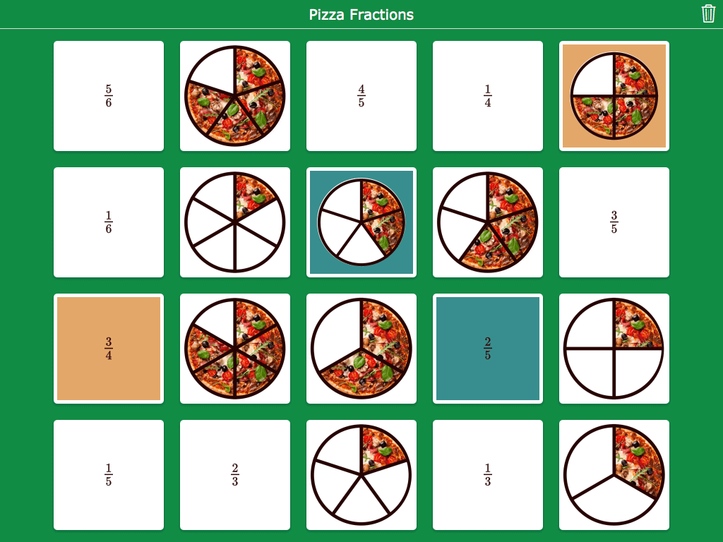 Fractions Pair Matching