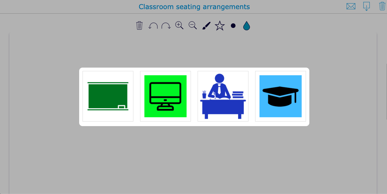 Create your own classroom seating arrangement