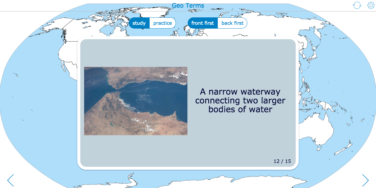 Enlarge pictures in quizzes