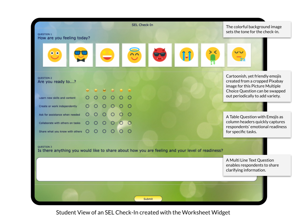 Annotated SEL Check In