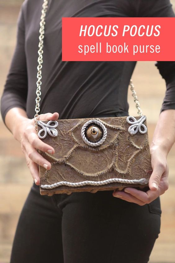 Spell book purse