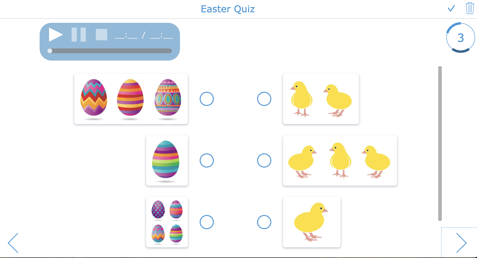 Quiz - easter classroom activity