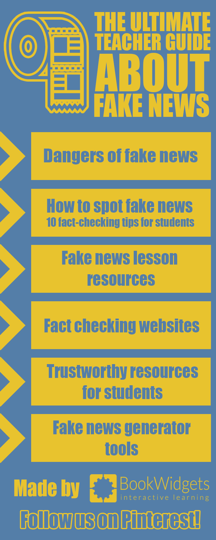 The ultimate teacher guide about Fake news