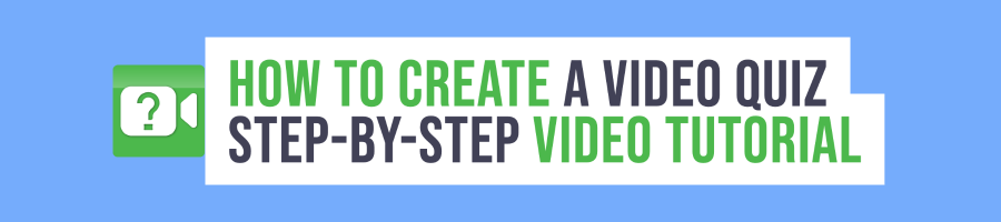 how to create a video quiz video tutorial