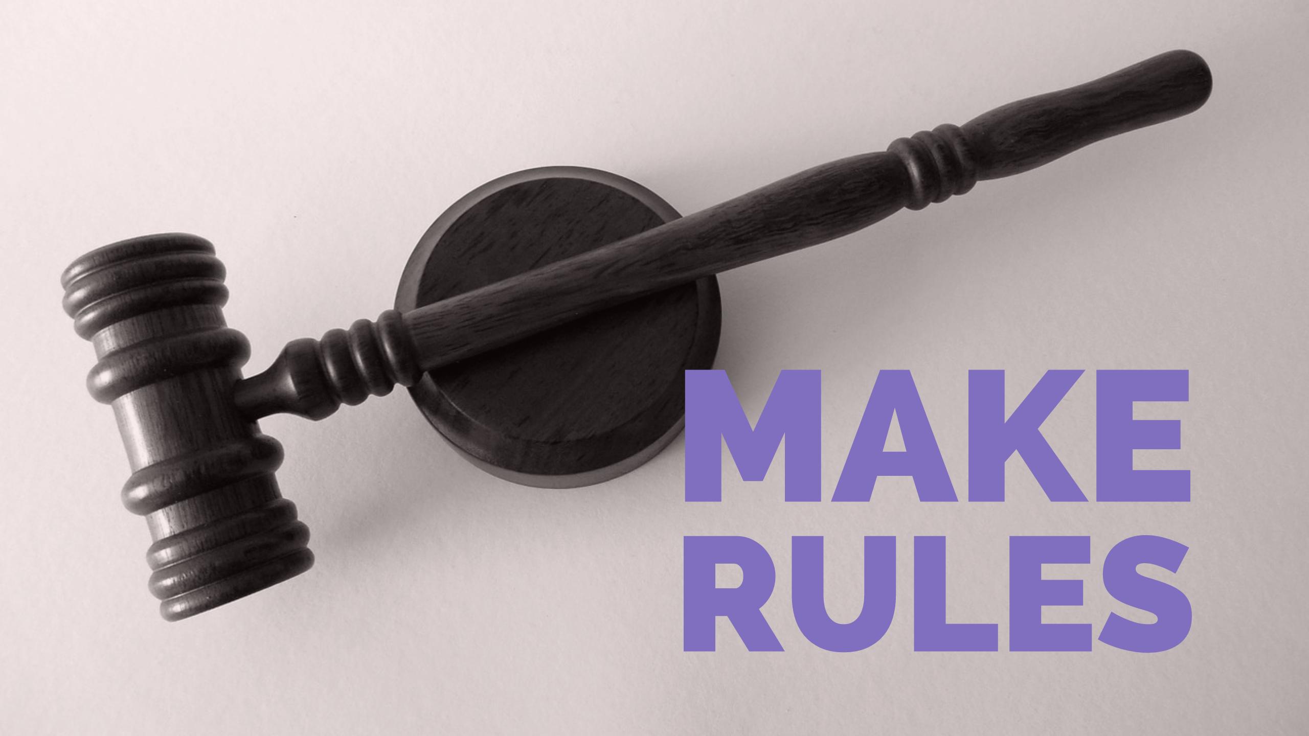 make rules about social media