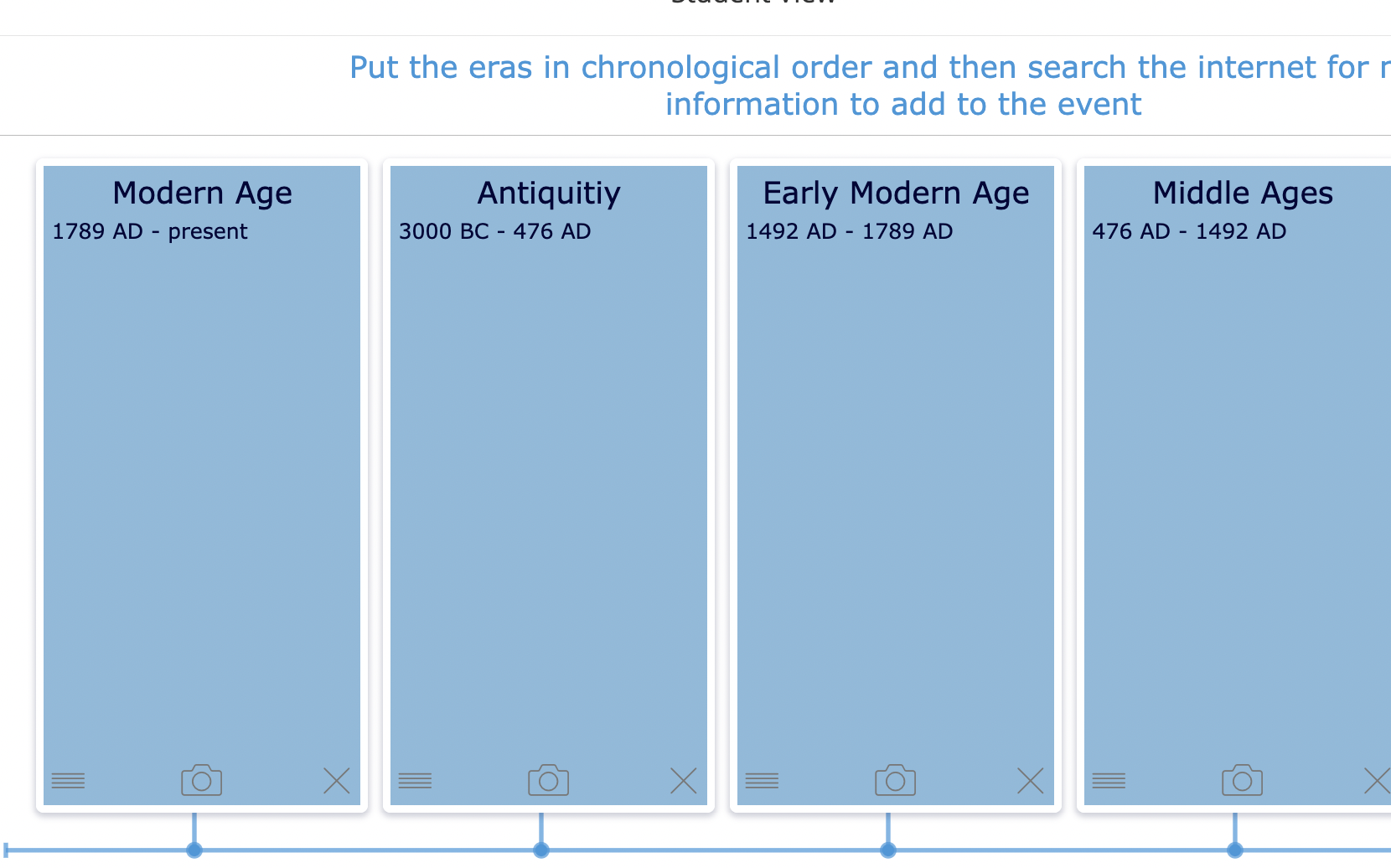 Historical Eras