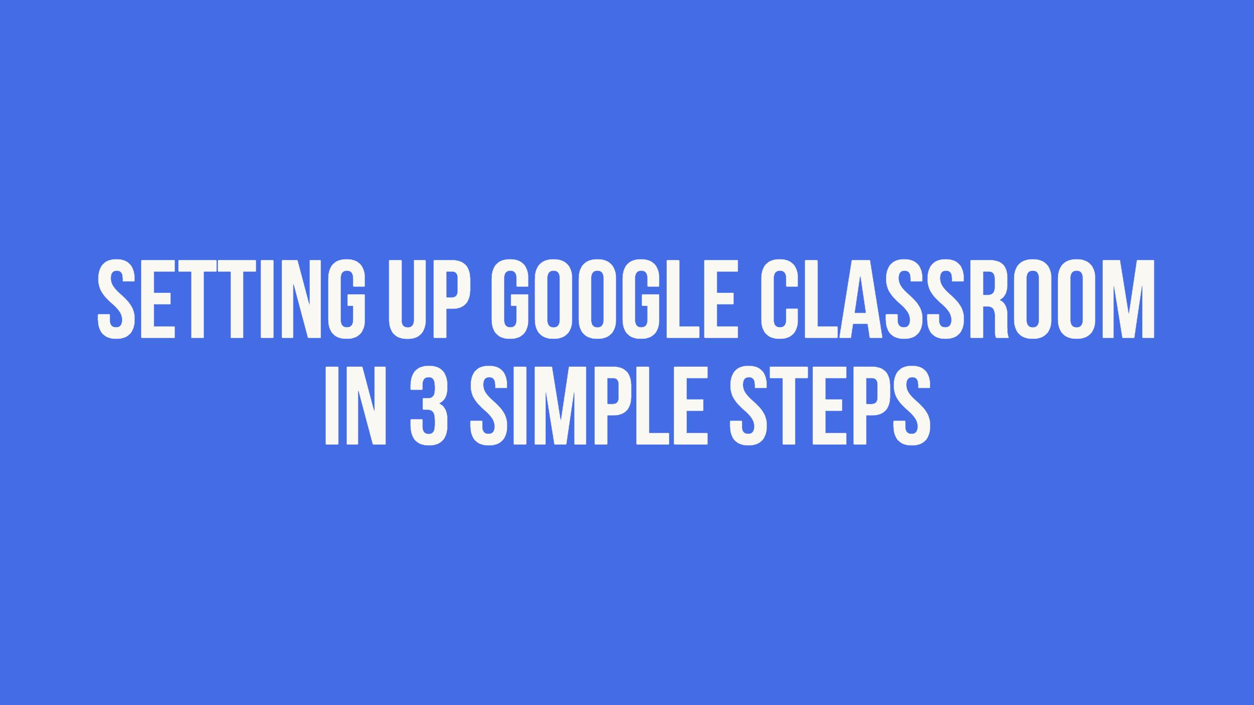 Google Classroom: Display the Class Code - Teacher Tech with Alice Keeler