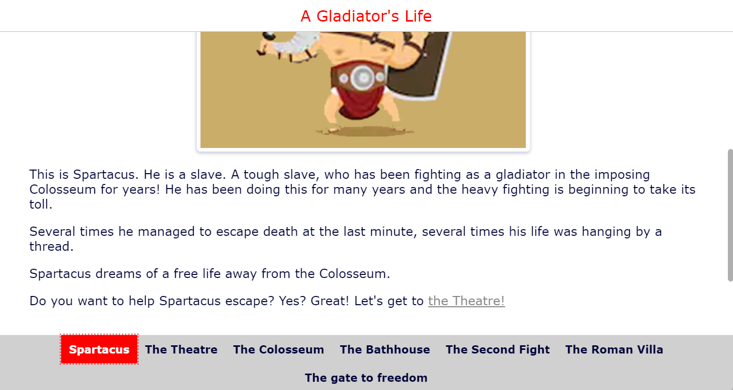 A Gladiator’s Life