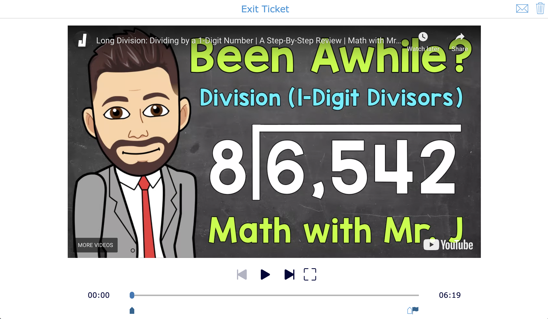 Division revision - Differentiate with BookWidgets