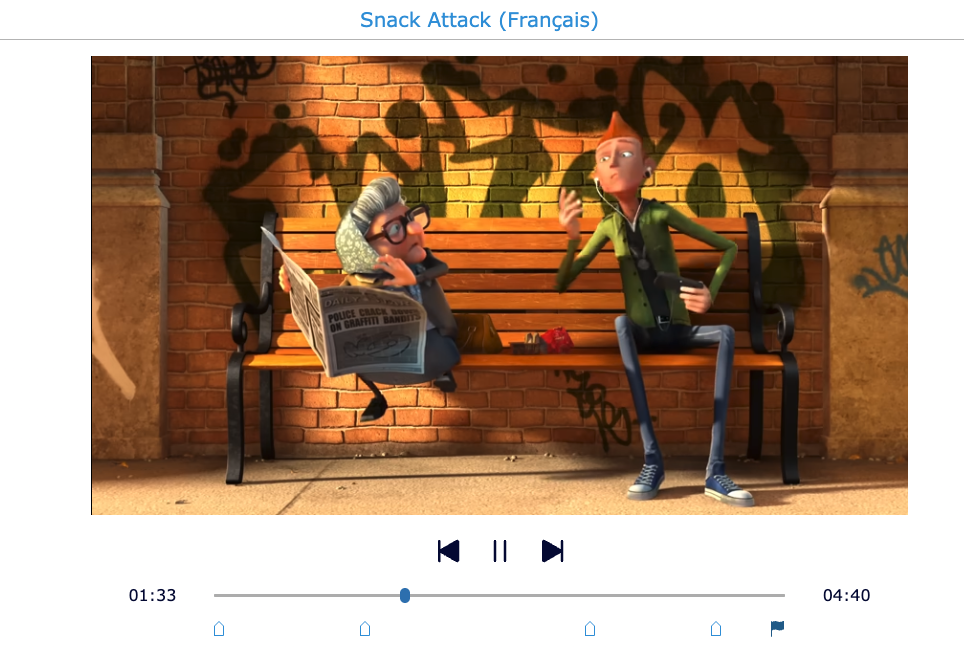 Courts métrages - Snack attack - Leçon en anglais sur les stéréotypes