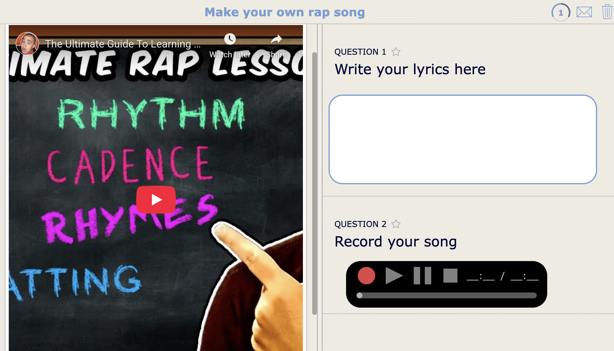 Write & Record Your Own Hip-Hop Verse