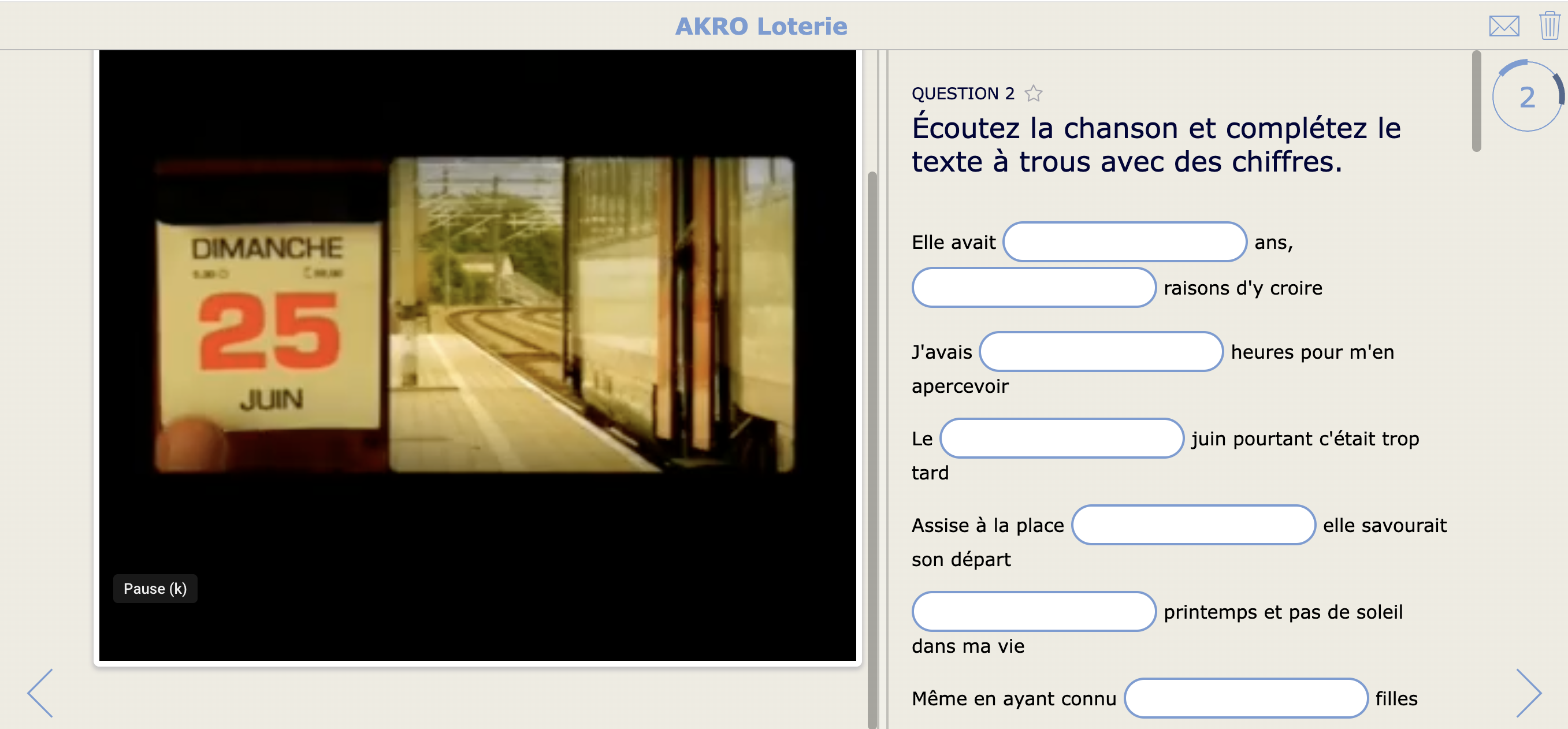 Fill-in-the-Blanks Hip-Hop Lyrics