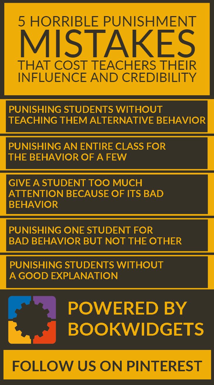 Teacher punishment mistakes