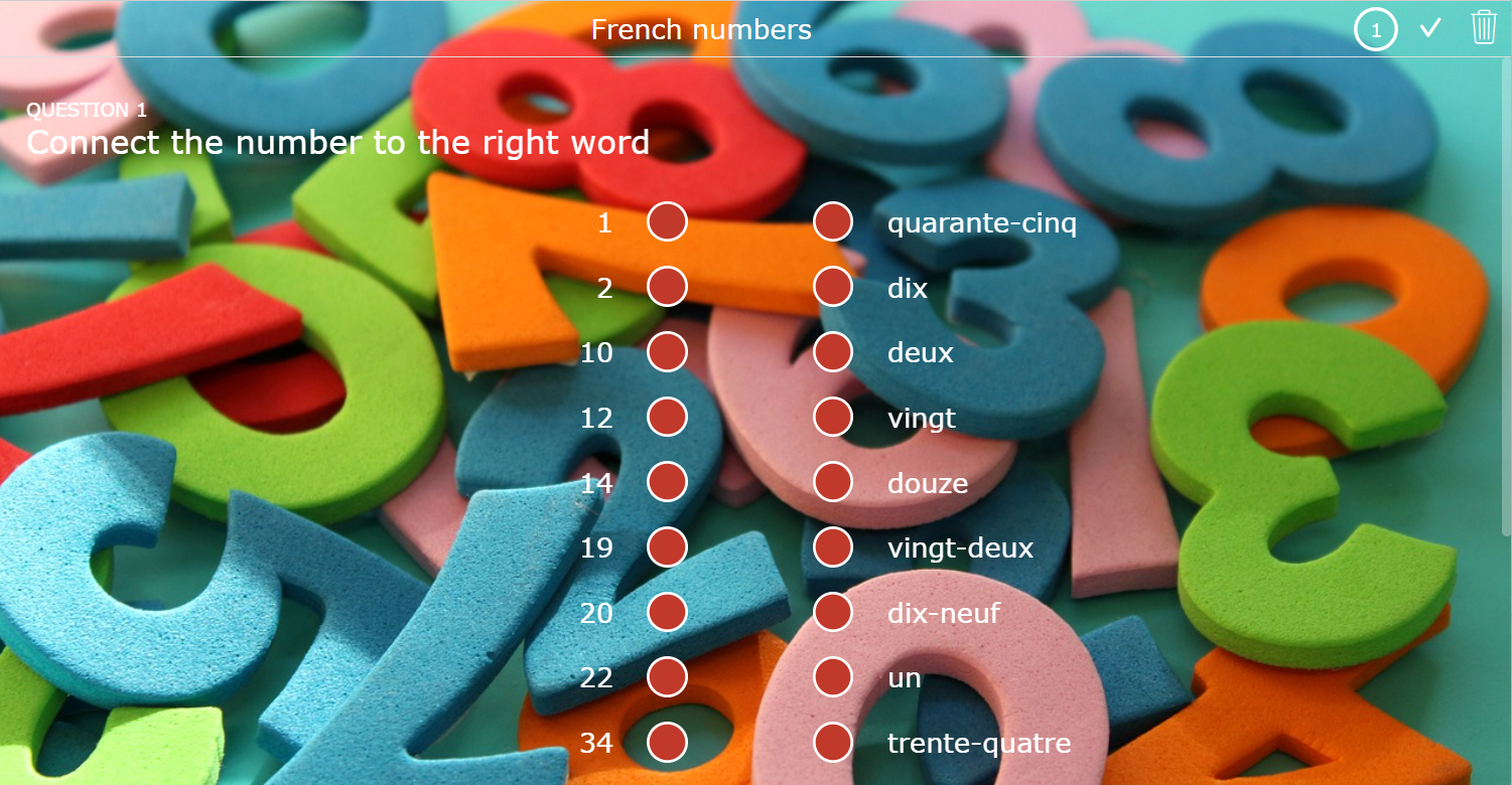 French numbers