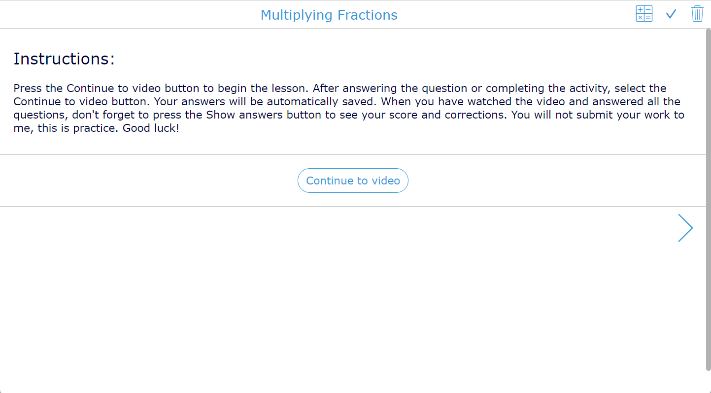 Multiplying fractions