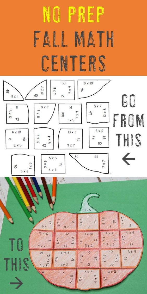 Halloween math ideas