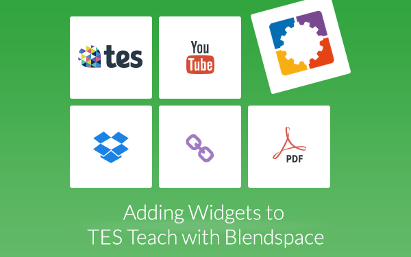 Adding widgets to TES Teach with Blendspace - BookWidgets